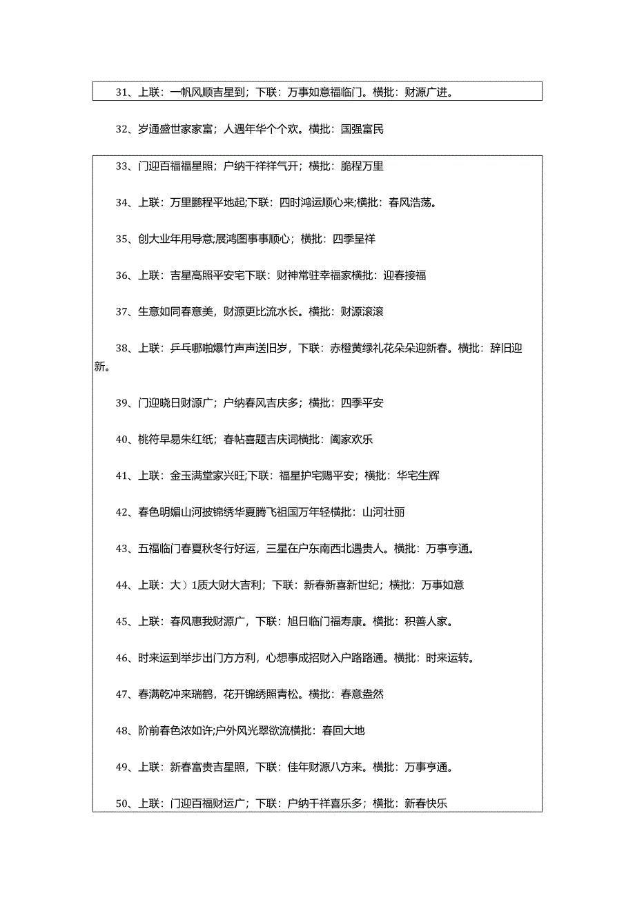 2024年龙年春联横批.docx_第3页