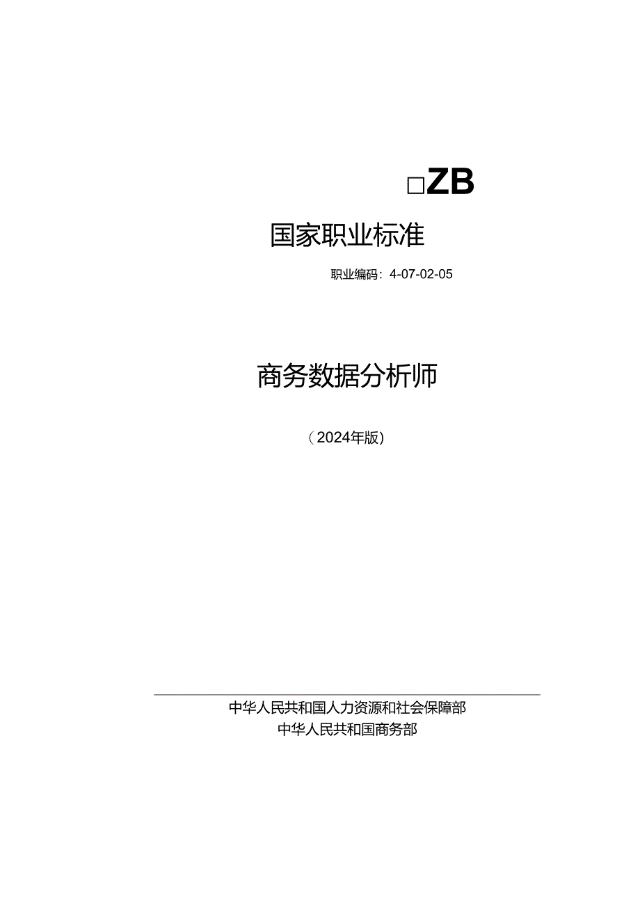 商务数据分析师S 2024年版.docx_第1页