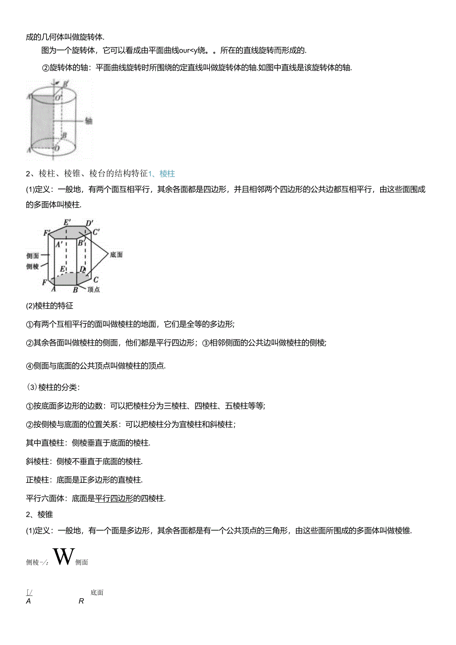 专题21立体几何初步章末重点题型复习（6知识点+10题型） (原卷版).docx_第2页