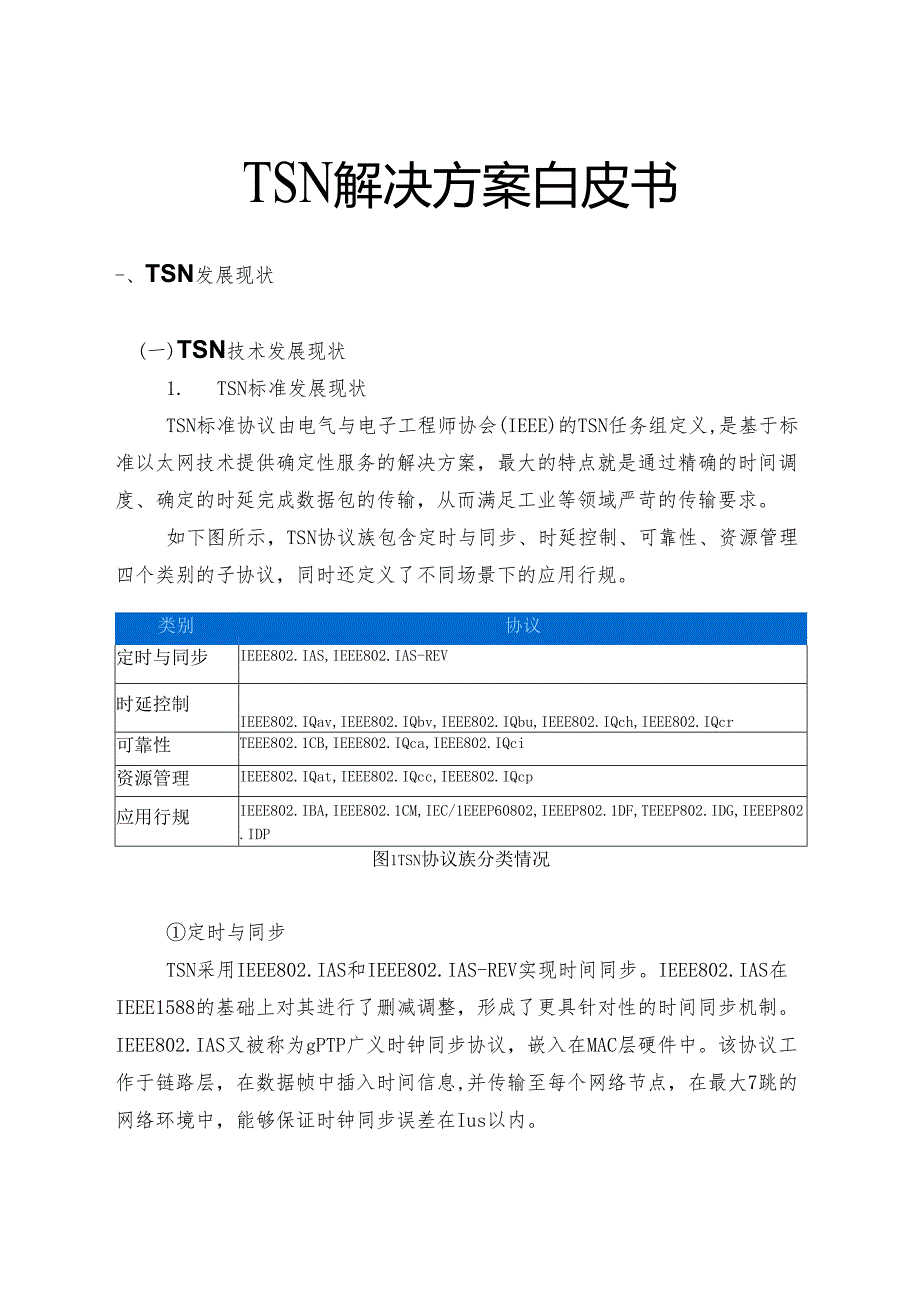 AII_TSN时间敏感网络解决方案 -TSN 解决方案白皮书.docx_第1页