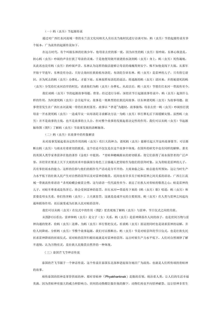 壮泰民族祈雨仪式起源神话中的蛙崇拜比较研究.docx_第2页