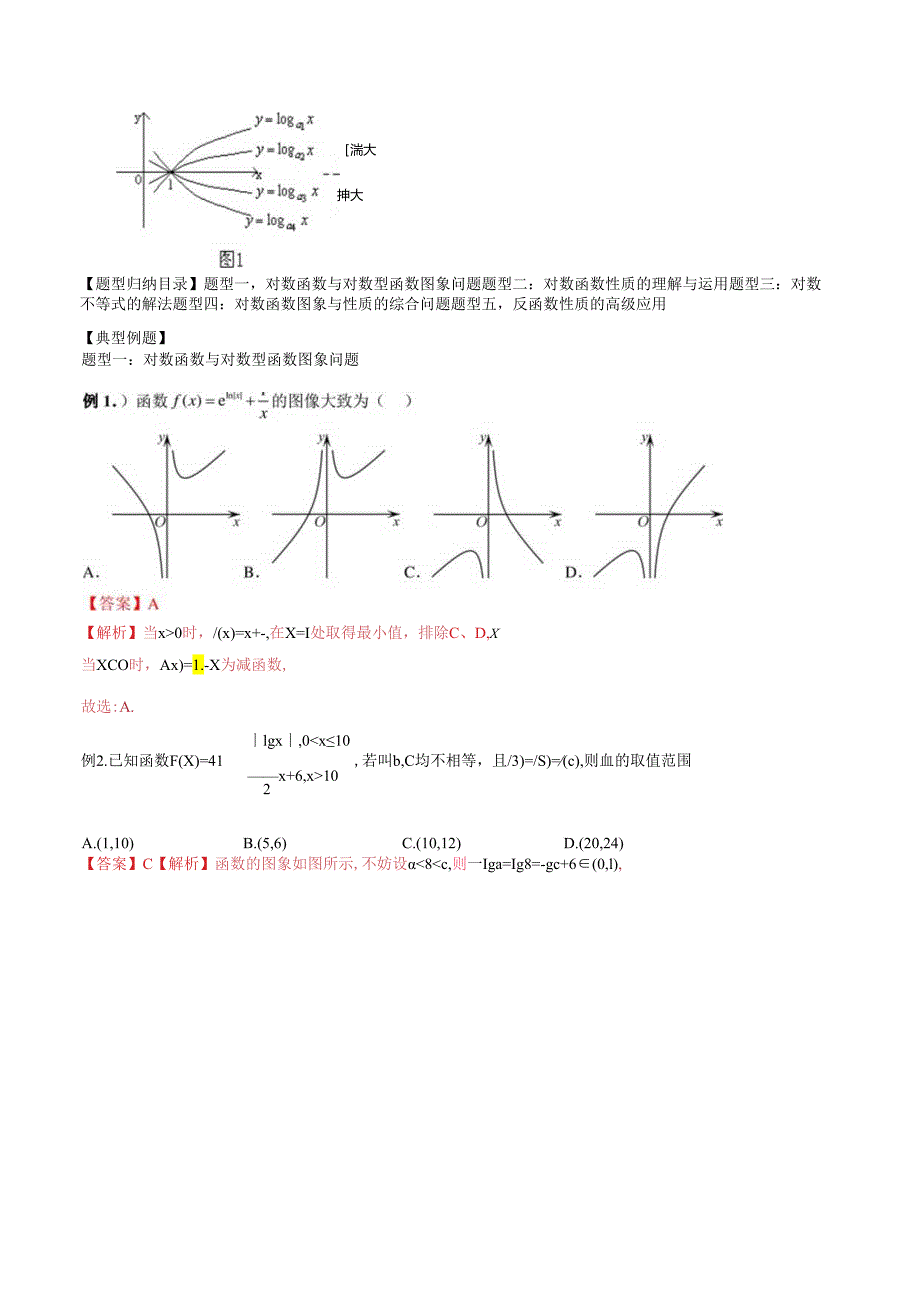 微专题16 对数函数及其性质（解析版）.docx_第2页