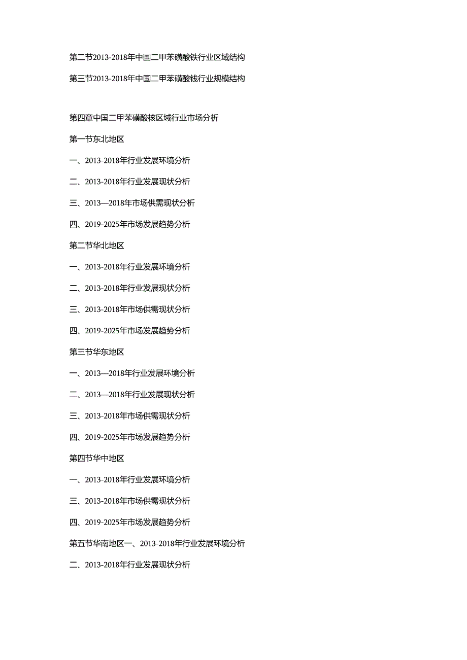 2019-2025年中国二甲苯磺酸铵行业市场调查分析及投资策略专项研究预测报告.docx_第2页