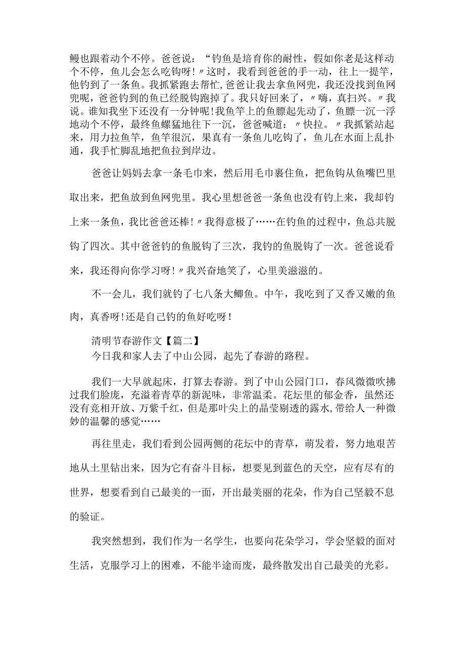 20xx最新清明节踏青作文.docx_第2页