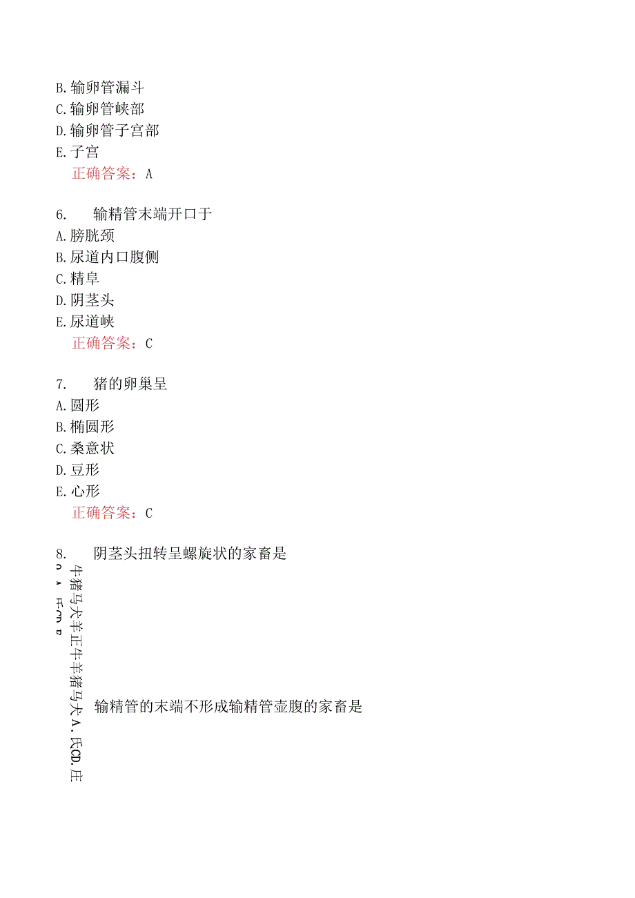 执业兽医资格考试基础科目分类模拟2.docx_第2页