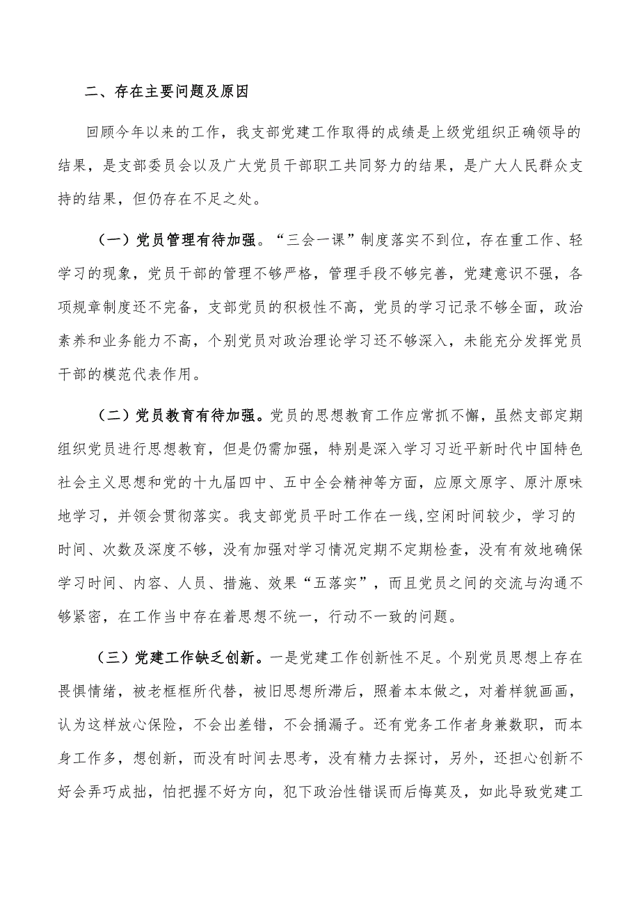 公司党支部书记抓基层党建工作述职报告.docx_第3页