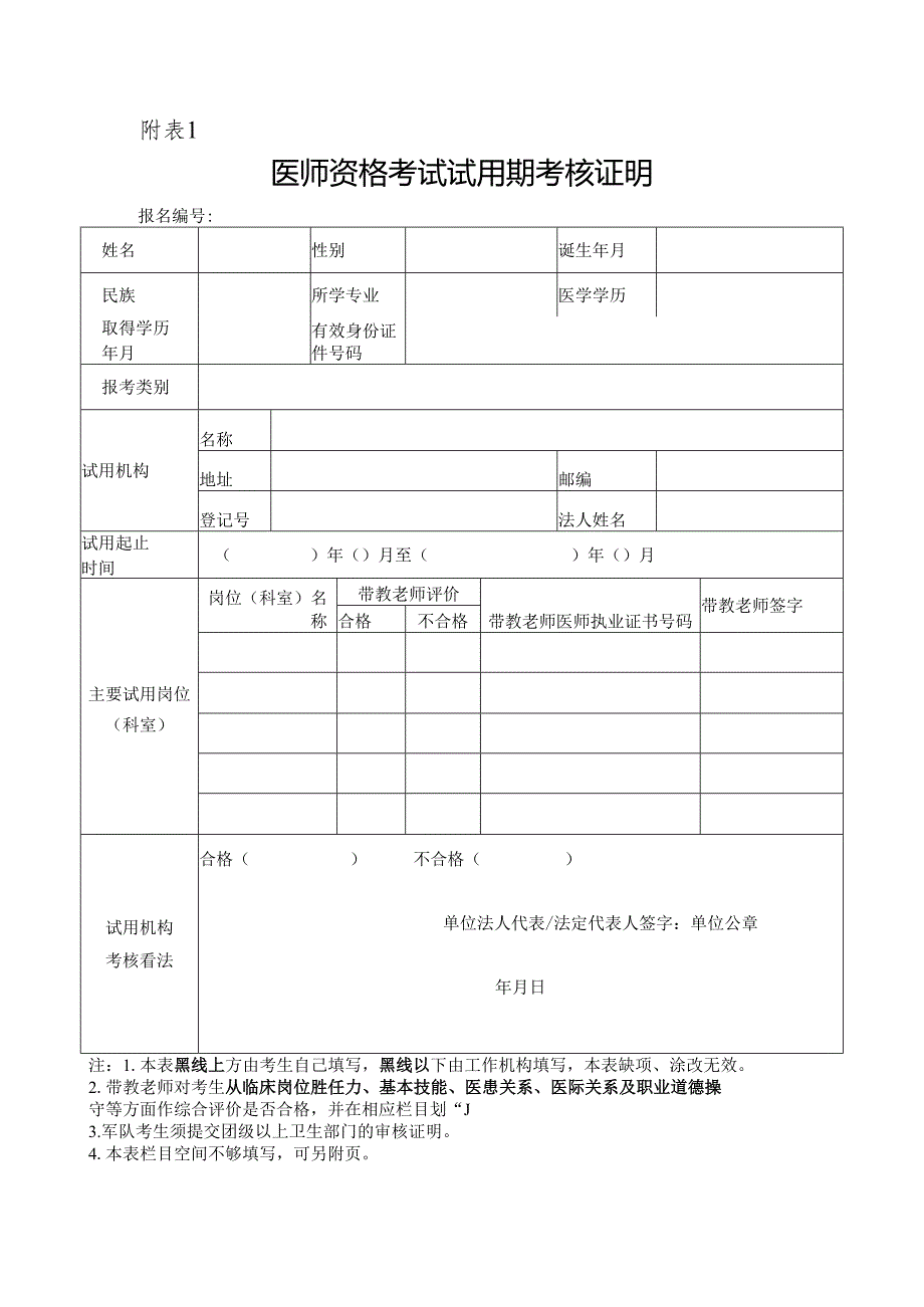 医师资格考试报名资格规定2024版.docx_第1页