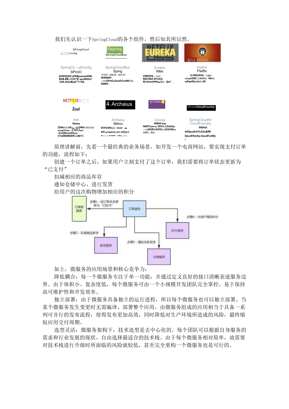 Spring Cloud架构的各个组件的原理分析.docx_第1页