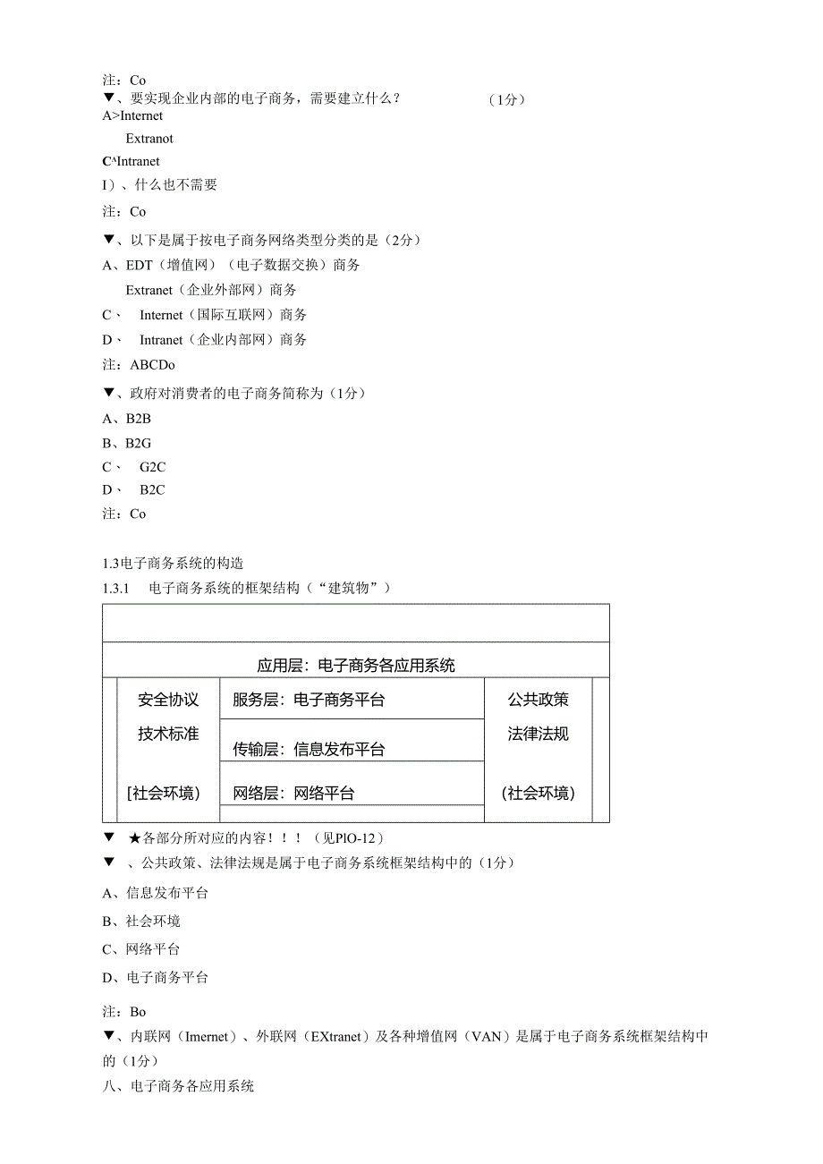 电子商务概论试题与答案.docx_第3页