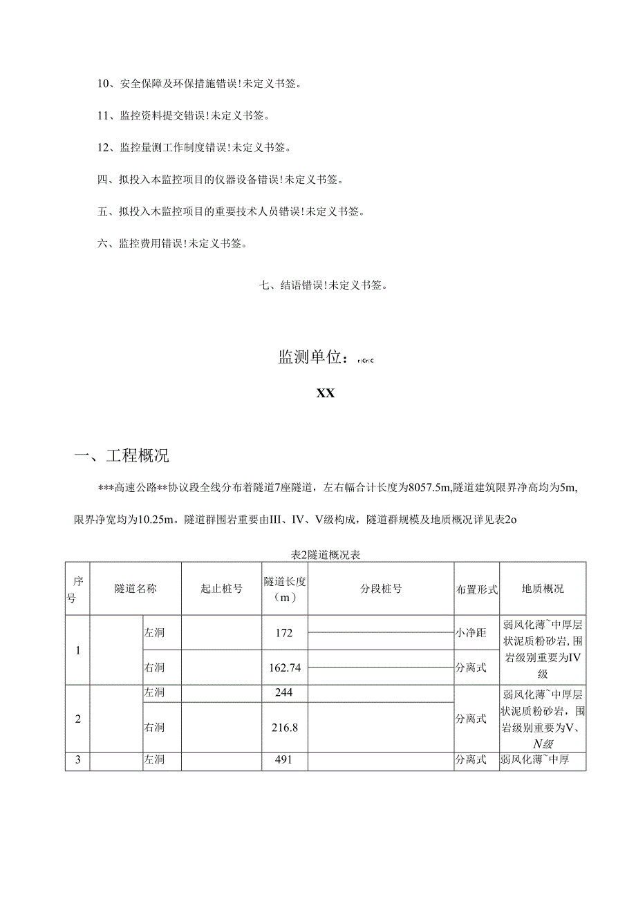 高速公路隧道群施工监控方案.docx_第2页