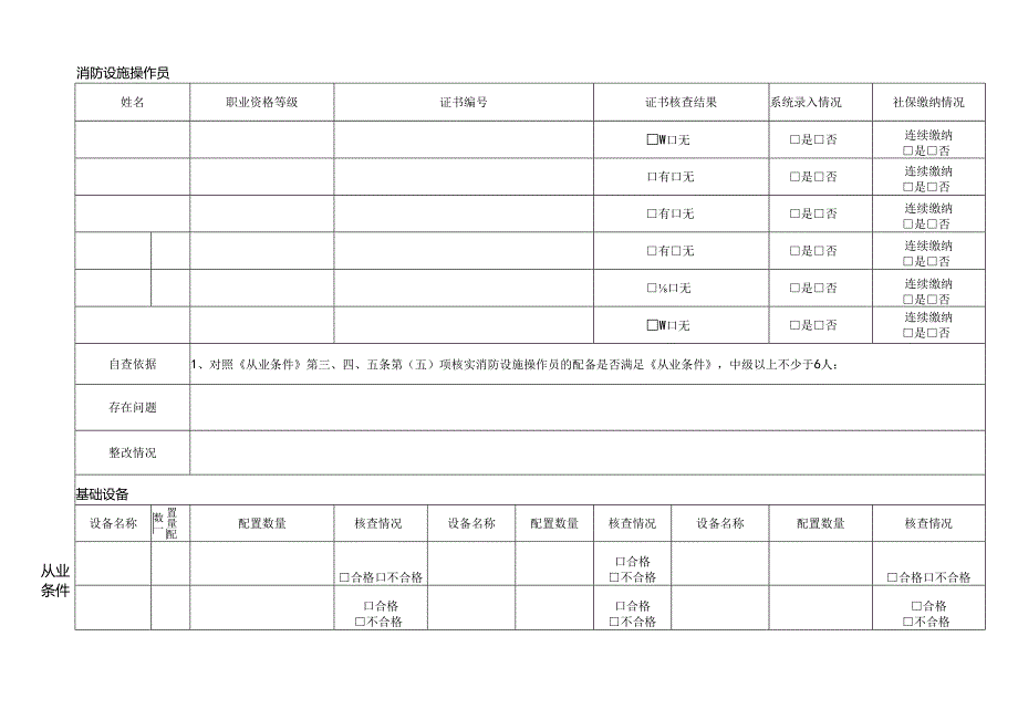 附件1：消防技术服务机构自查自纠登记表.docx_第2页