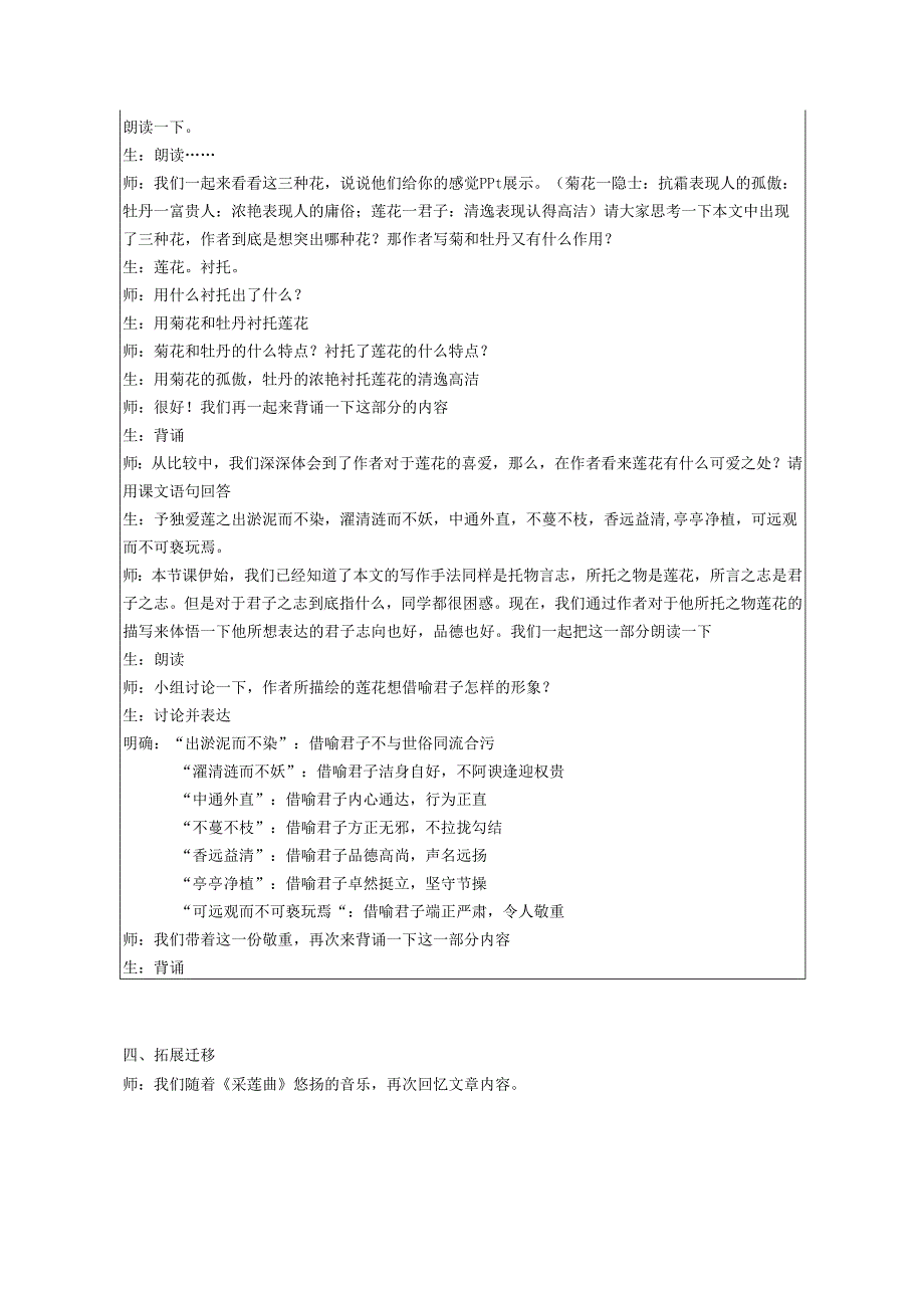 爱莲说第二课时.docx_第2页