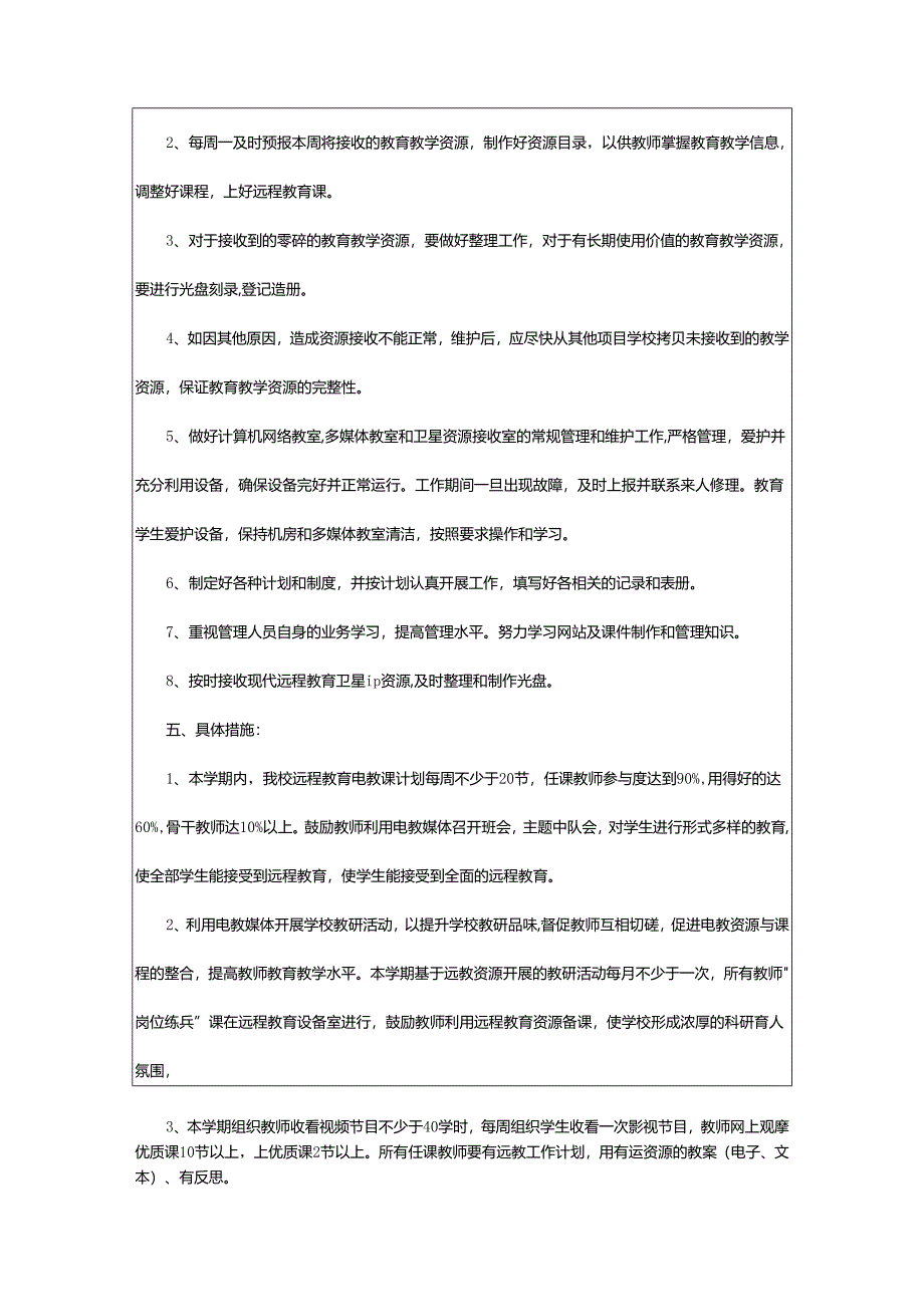 2024年学校远程教育工作计划.docx_第2页