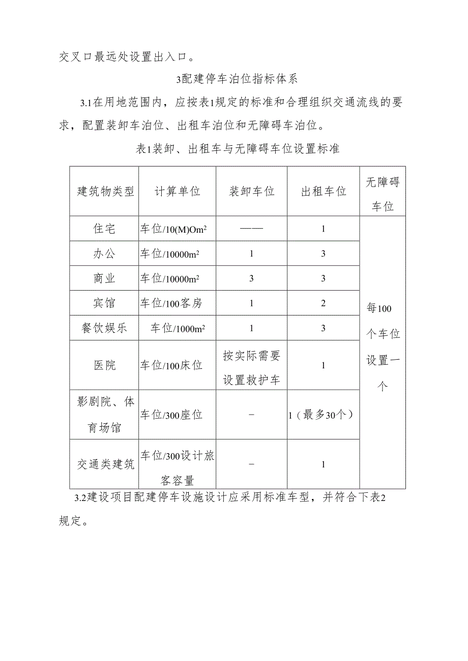 山东省城市建设项目配建停车泊位设置标准.docx_第3页