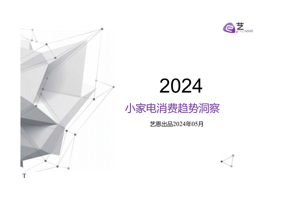 2024小家电消费趋势洞察.docx_第1页