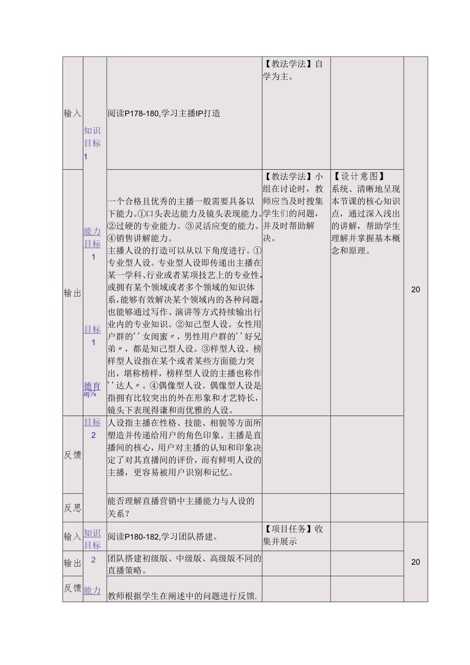 《新媒体营销与运营 （慕课版）》 教案 （33-34）直播篇直播筹备与策划.docx_第3页