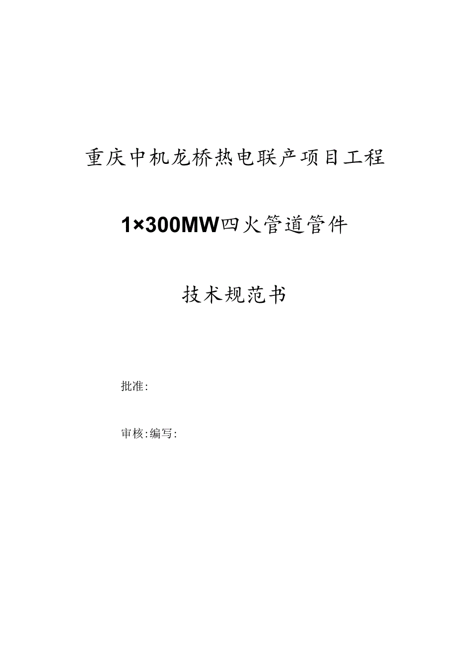 300MW四大管道管件 技术规范书.docx_第2页