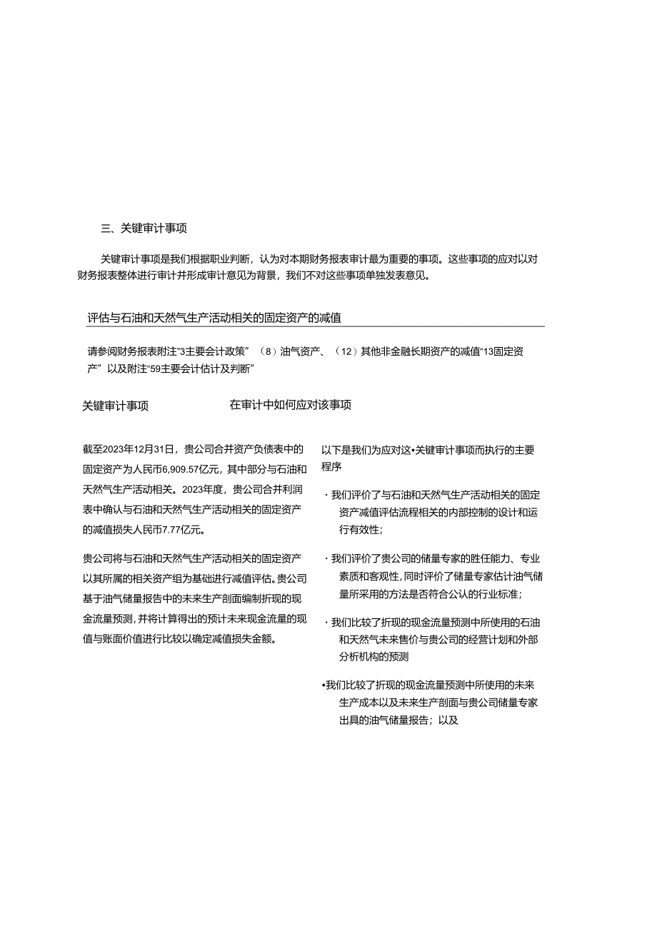 中国石化2023年年度财务报表及审计报告.docx_第3页