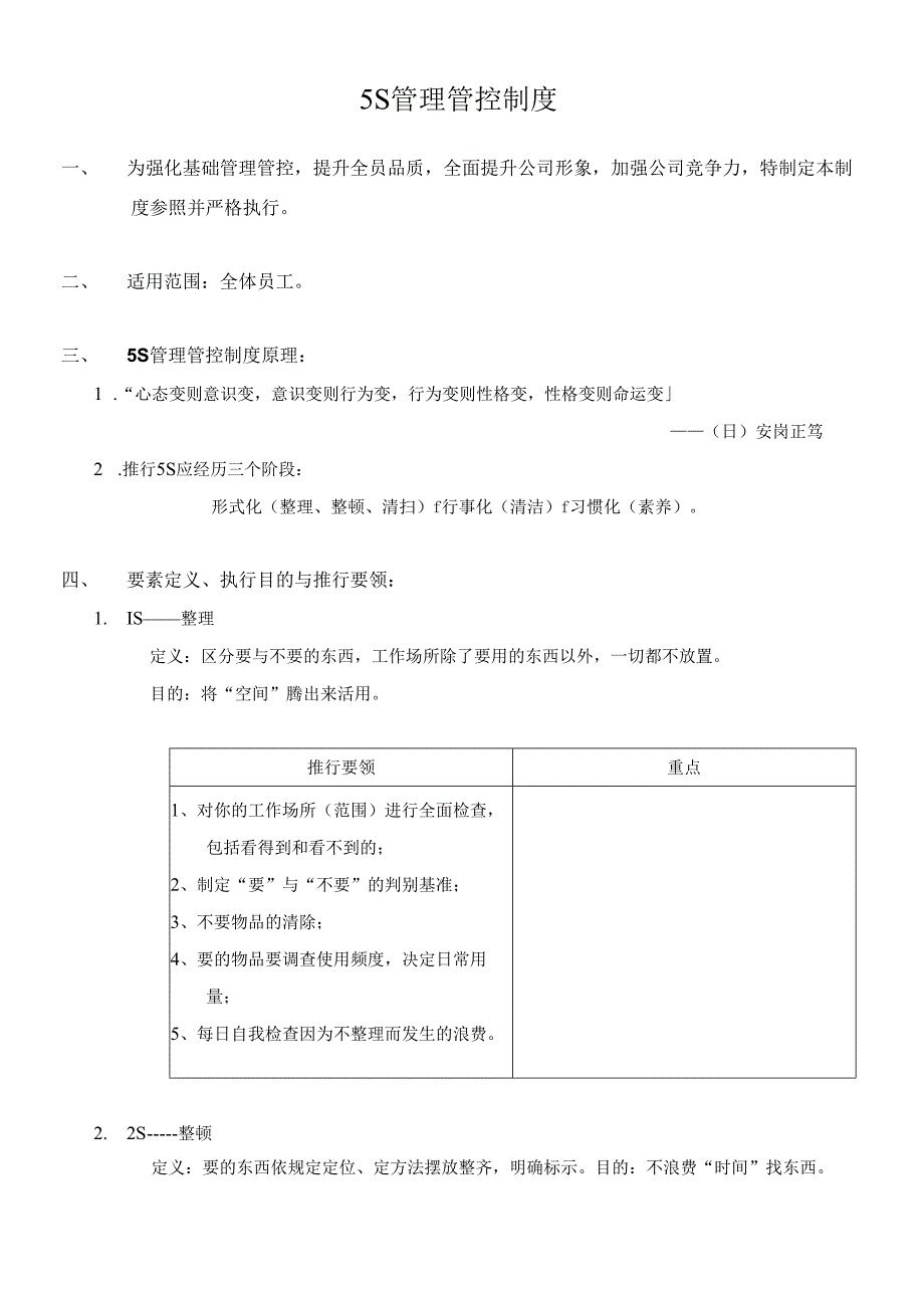 X汽车销售企业5S制度范文.docx_第1页