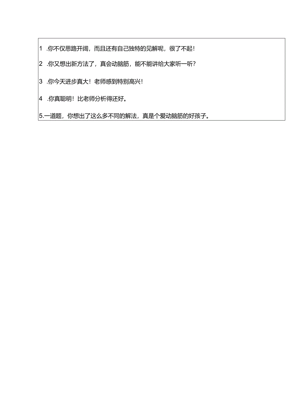 教师业务学习《课堂教学中如何对学生实施有效评价》记录表.docx_第3页