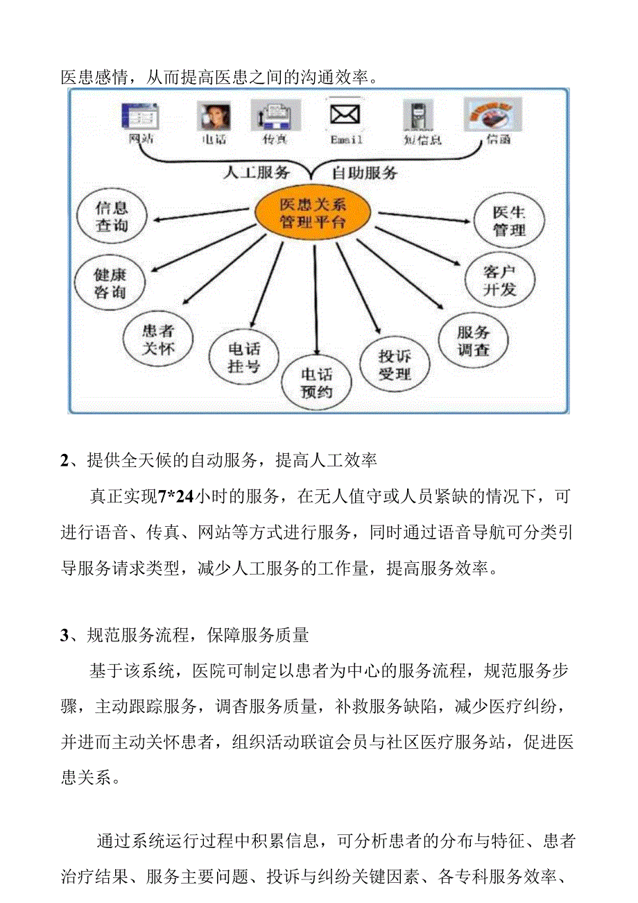 智慧医疗医患关系平台解决方案.docx_第3页