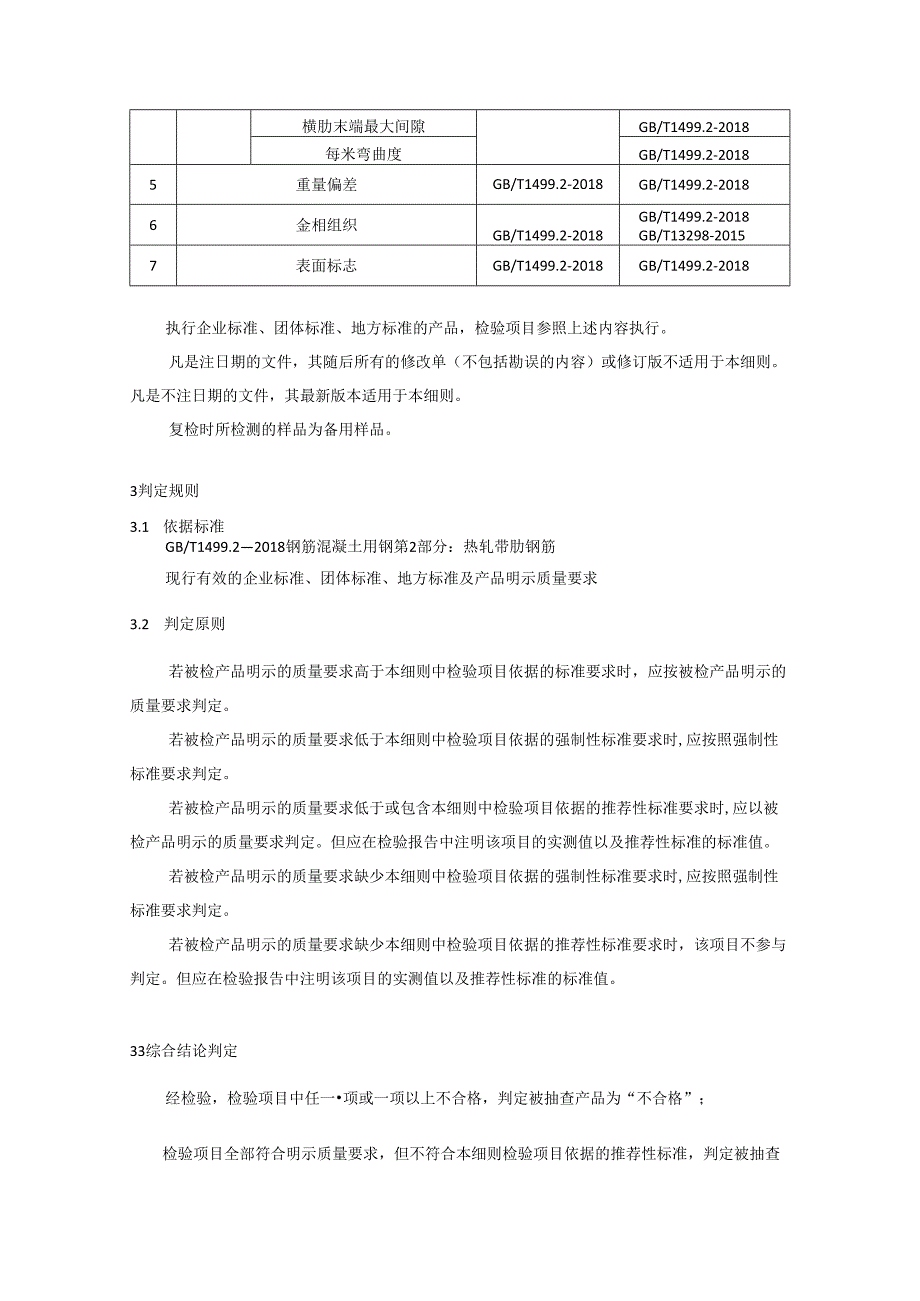 2024年湖州市热轧带肋钢筋产品质量监督抽查实施细则.docx_第2页