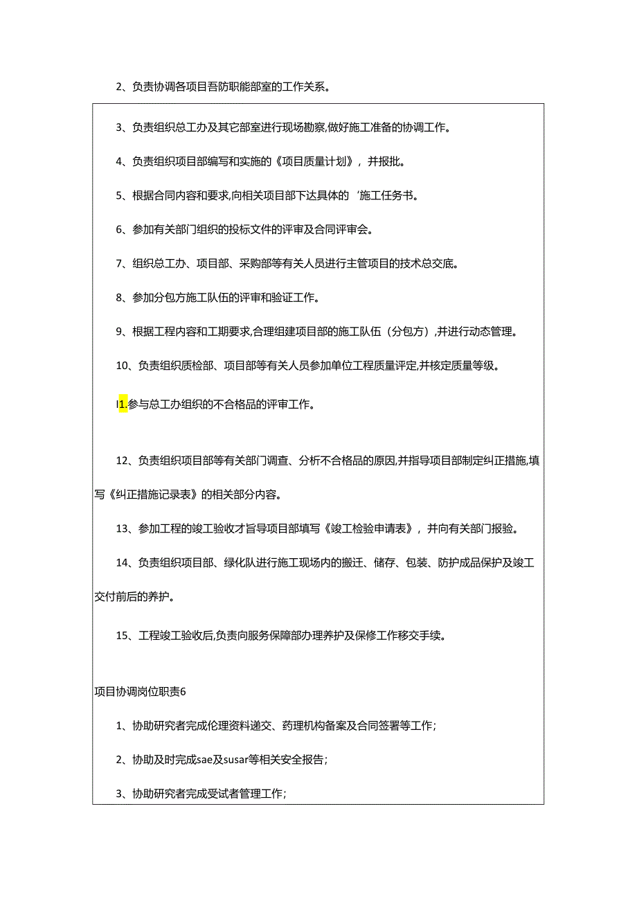 2024年项目协调岗位职责.docx_第3页