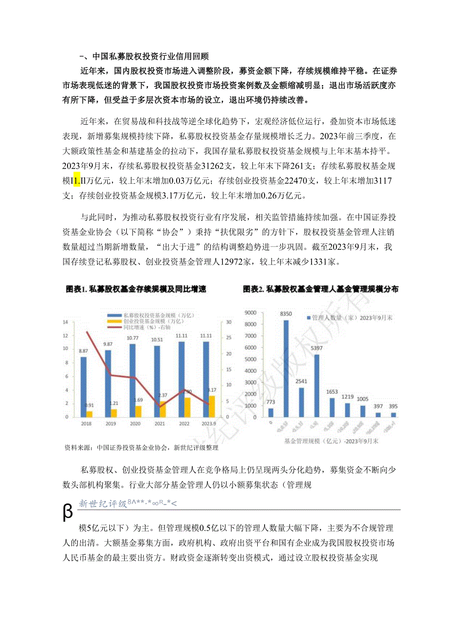 2023年中国私募股权投资行业信用回顾与2024年展望.docx_第2页