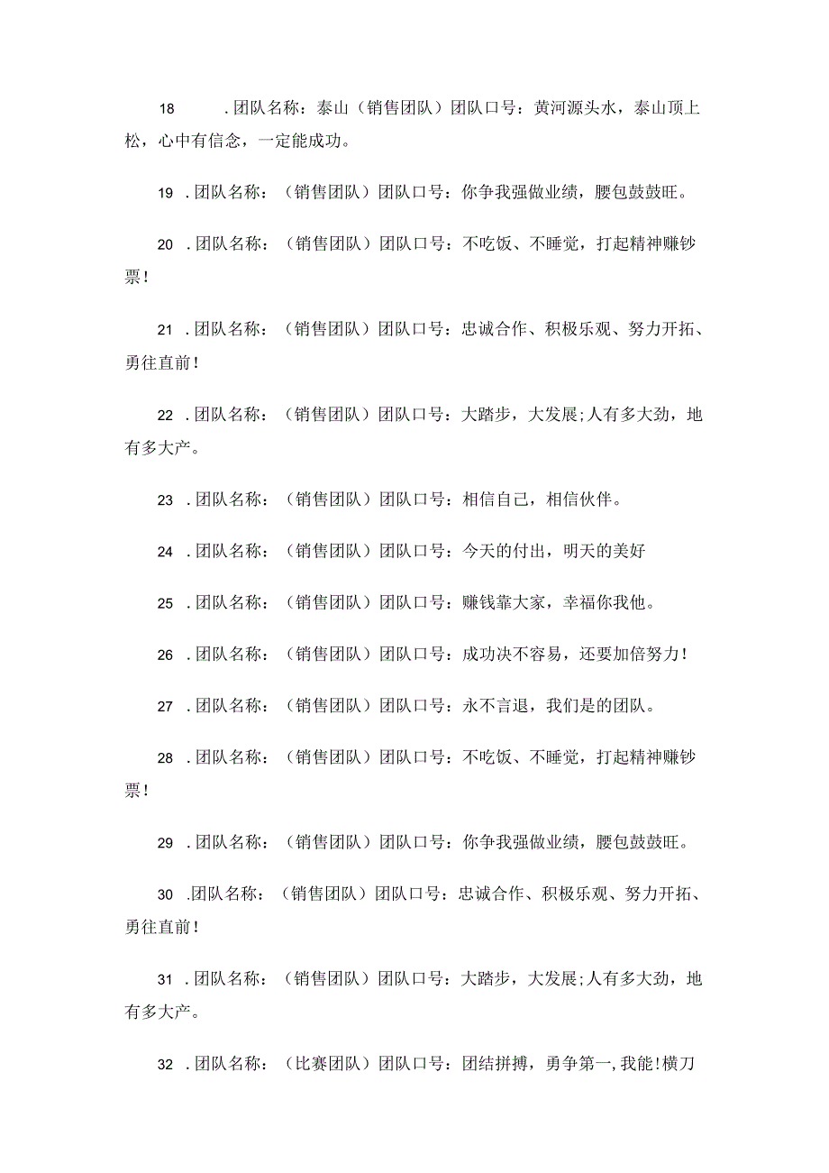 相信自己相信伙伴——励志团队口号.docx_第3页