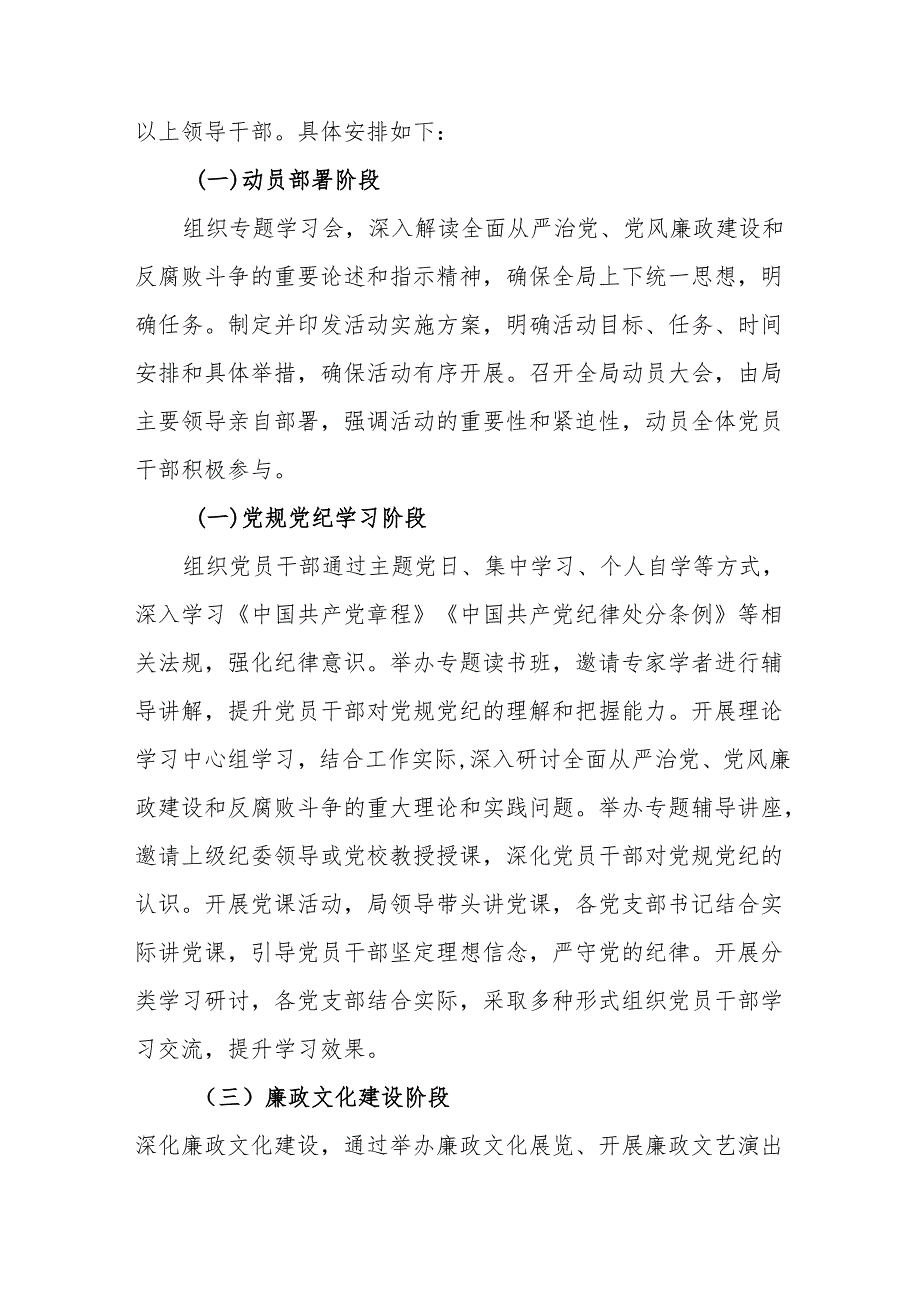 街道开展党纪学习教育工作实施方案 （5份）.docx_第2页