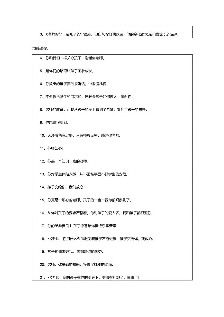 2024年家长对老师的评语.docx_第3页