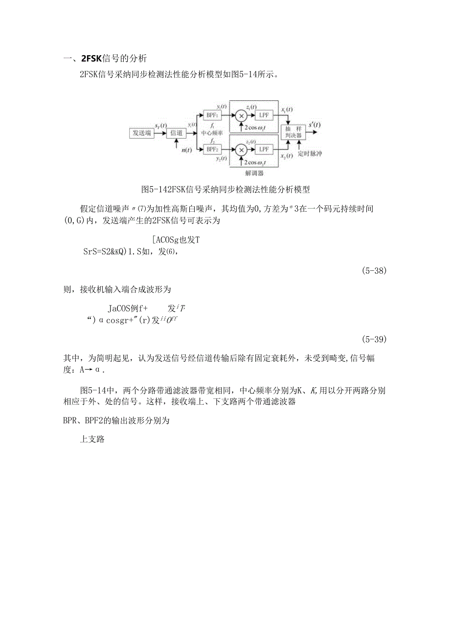 2FSK信号的频谱分析及解调的实现.docx_第3页