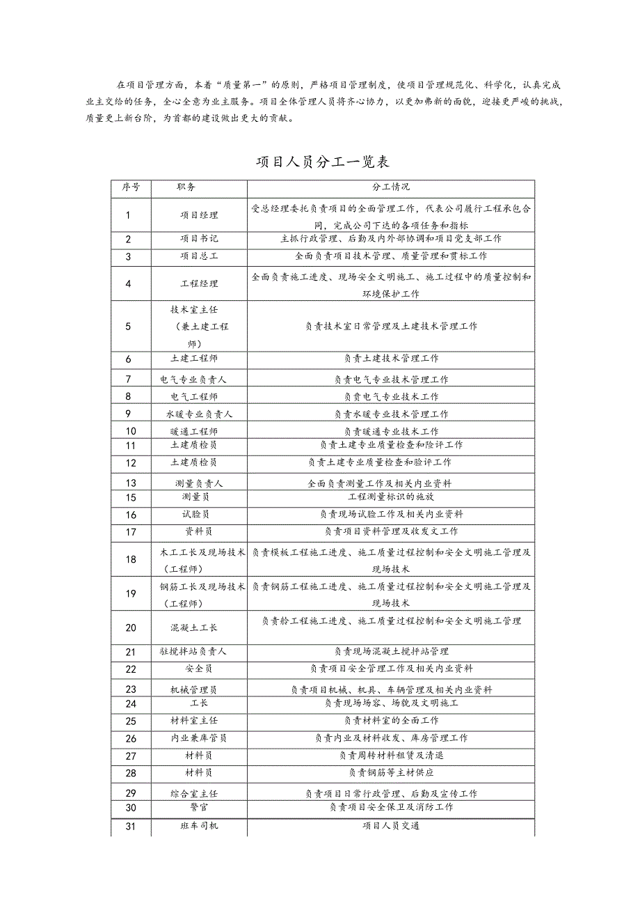 工程项目部责任制度.docx_第1页