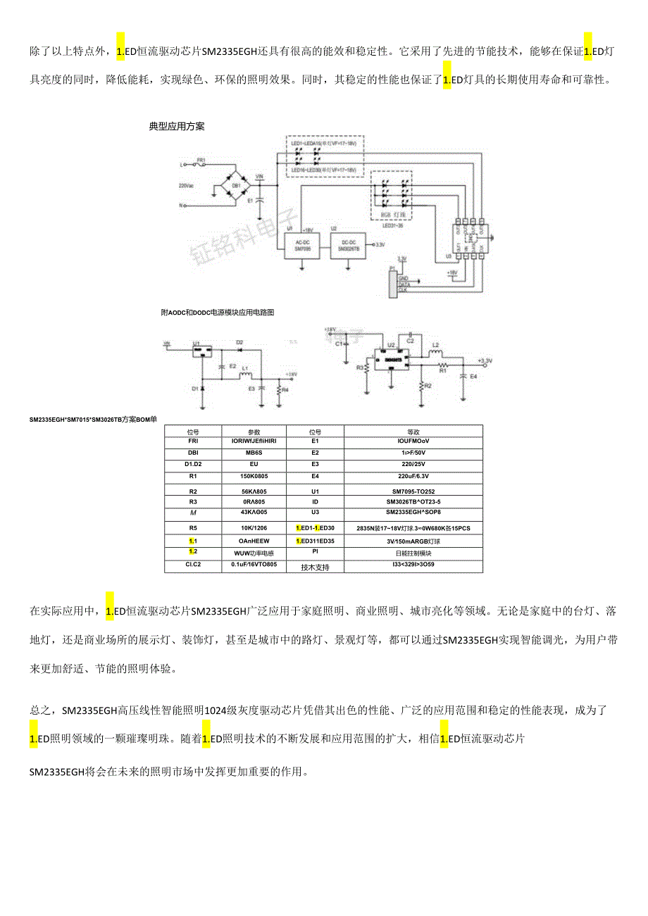 高压线性智能照明1024级灰度驱动芯片SM2232EGH、SM2182E、SM2235EGH、SM2335EGHEGW.docx_第2页