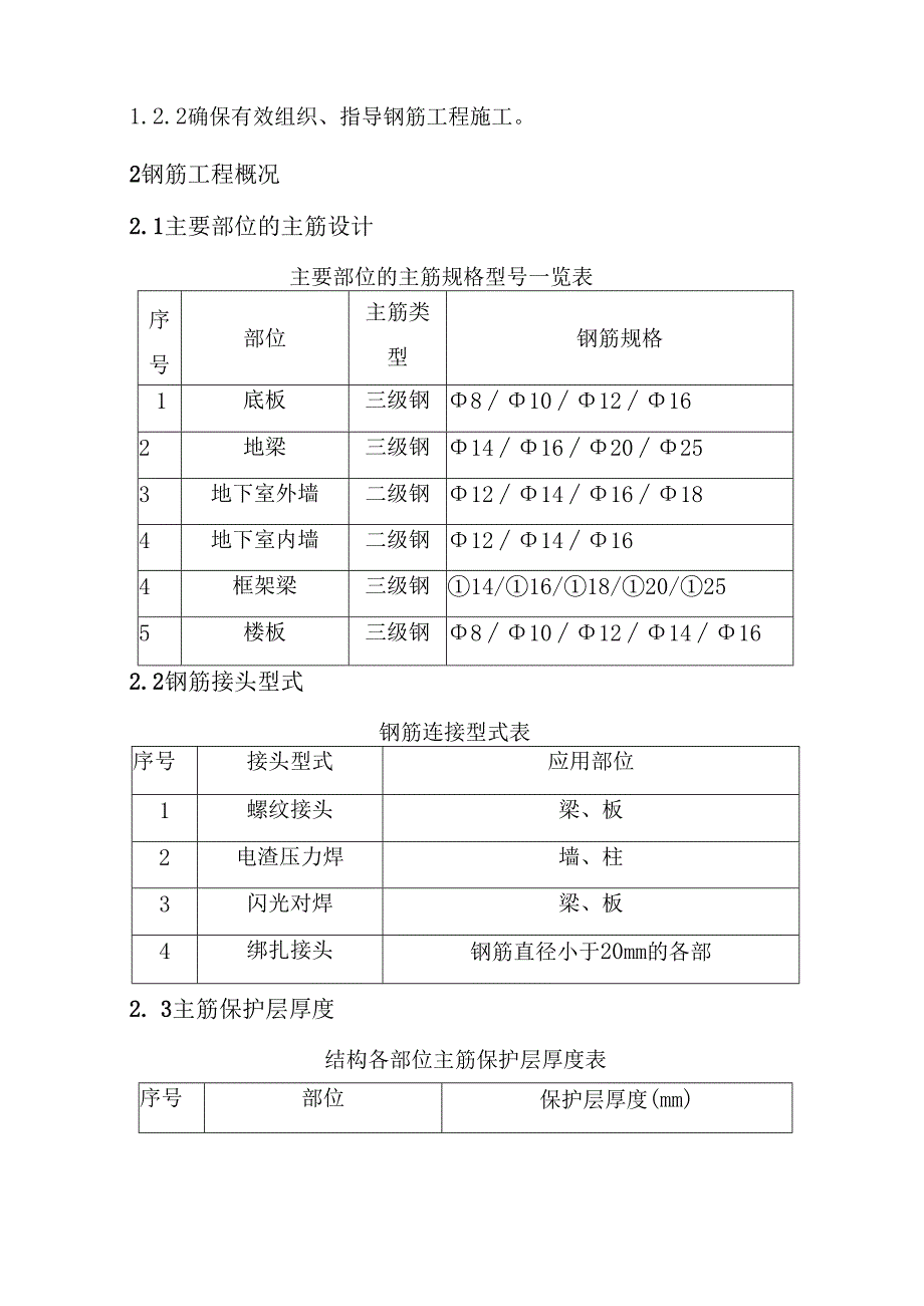 钢筋施工方案经济适用房人防工程.docx_第2页