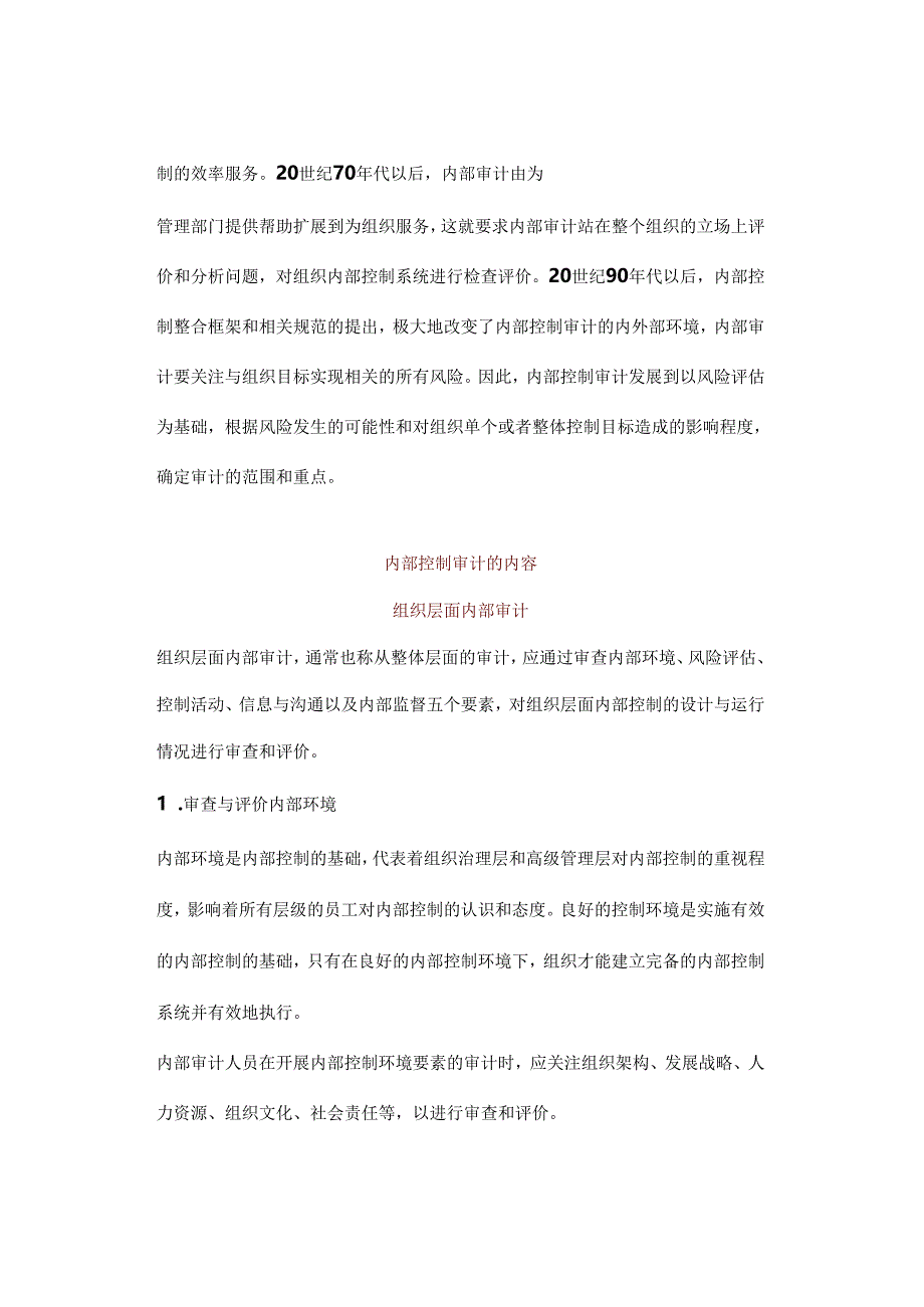 内部控制审计的重点内容及审计方法.docx_第2页