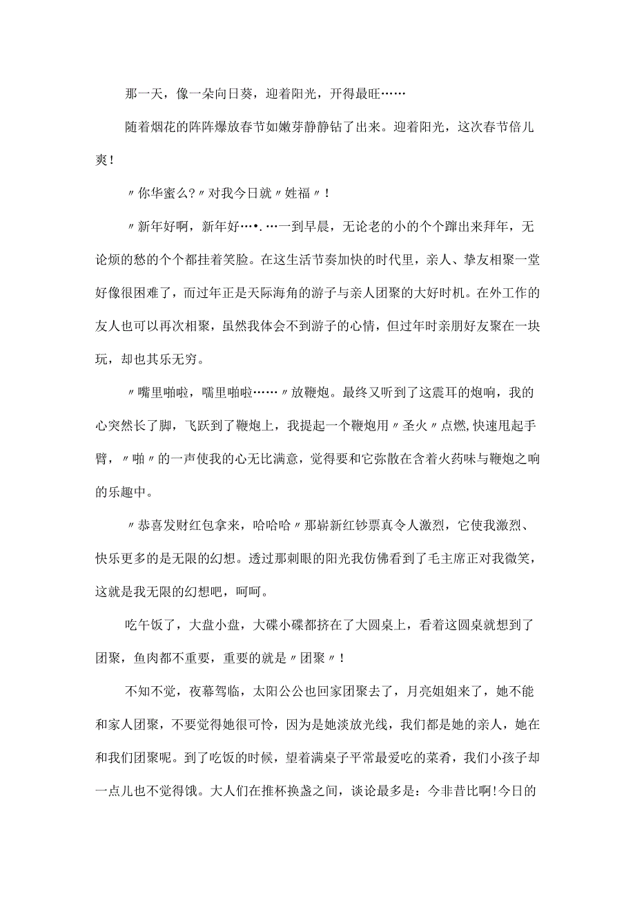 20xx最新春节趣事作文范文大全.docx_第3页