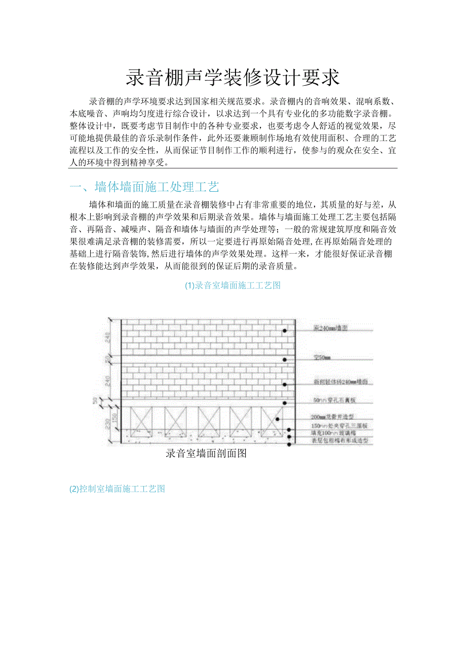 录音棚声学装修设计要求.docx_第1页