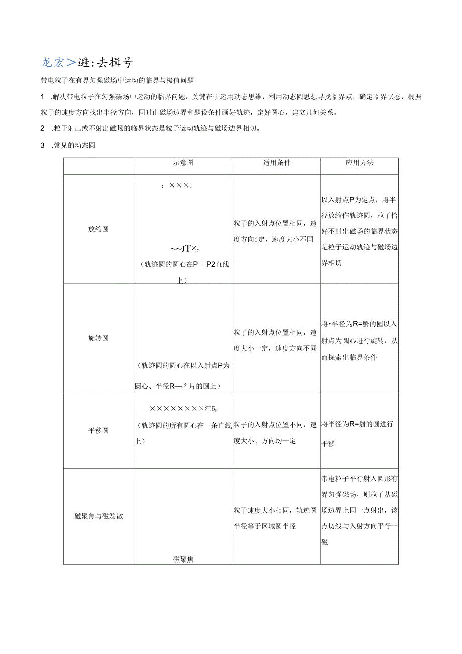 大题09 带电粒子在匀强磁场、组合场、复合场中的运动（解析版）.docx_第3页