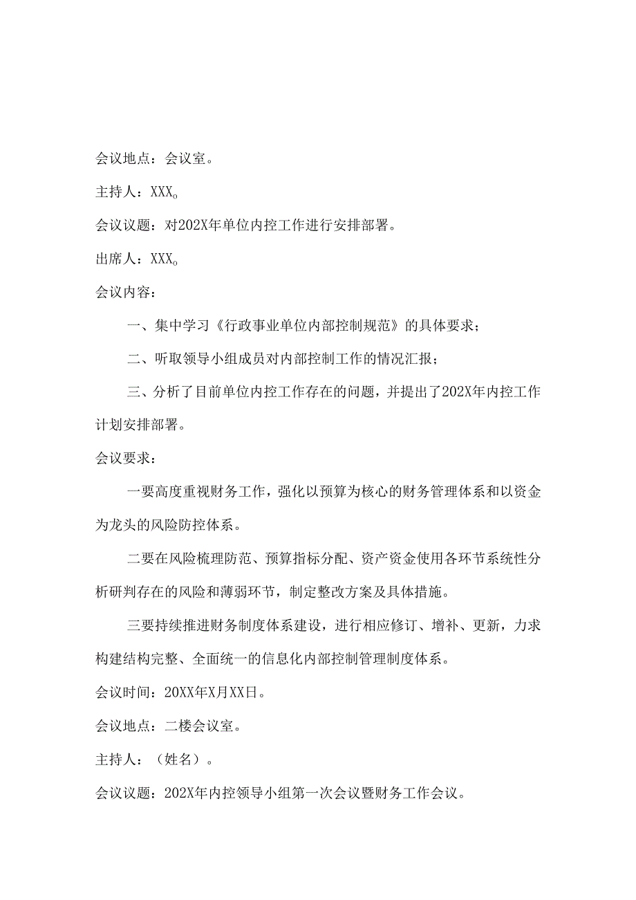 内控填报内控领导小组工作会议纪要.docx_第2页