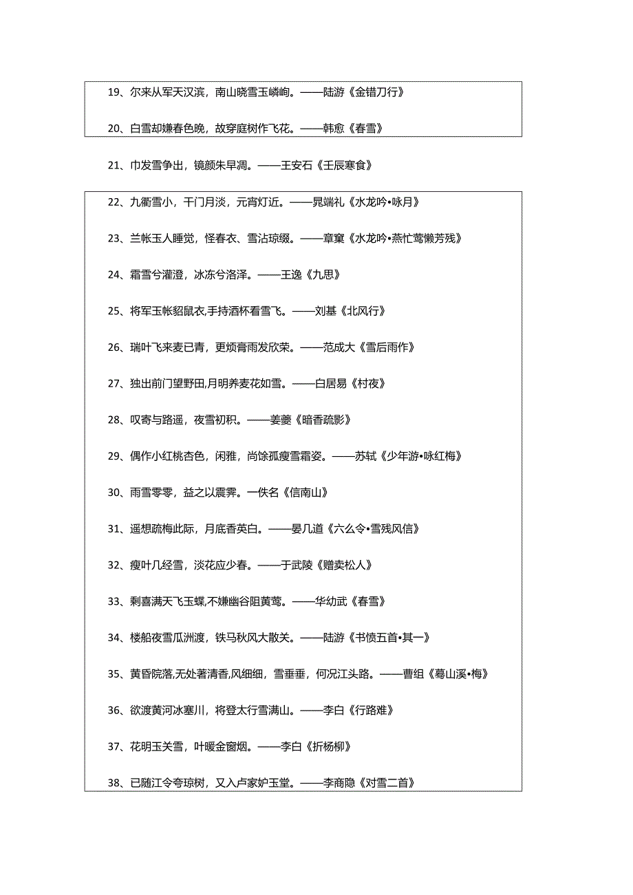 2024年表示大雪纷飞阴冷的诗句.docx_第2页