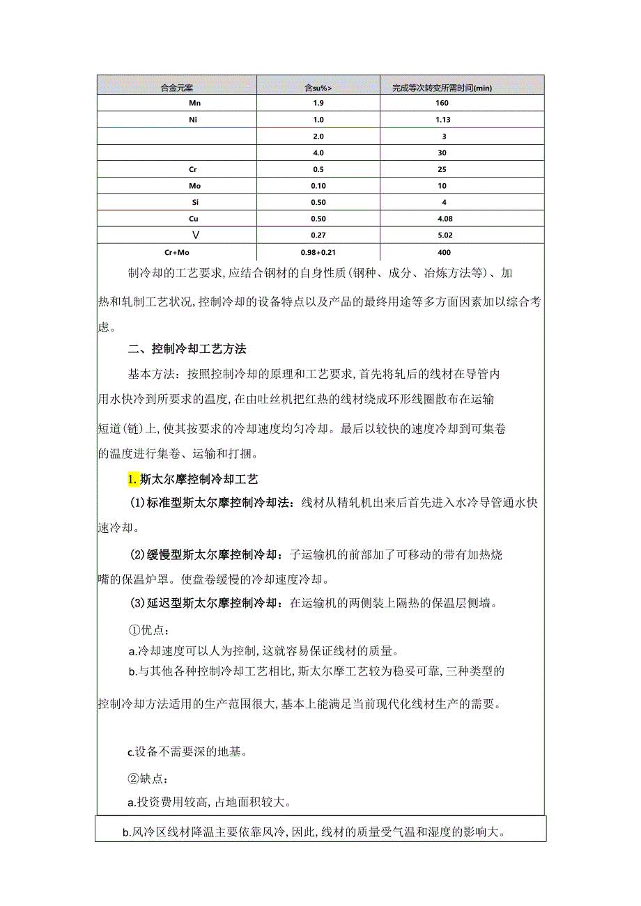 《型钢轧制操作》教案项目11控冷岗位操作.docx_第3页