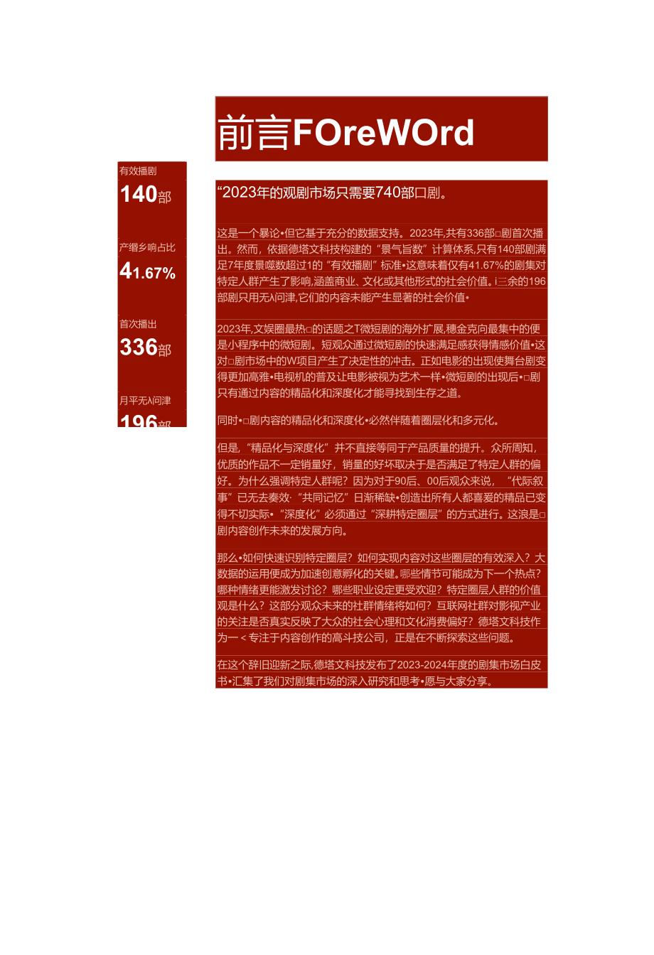 2023-2024年度剧集市场白皮书（长剧版）-德塔文科技-2024.docx_第2页