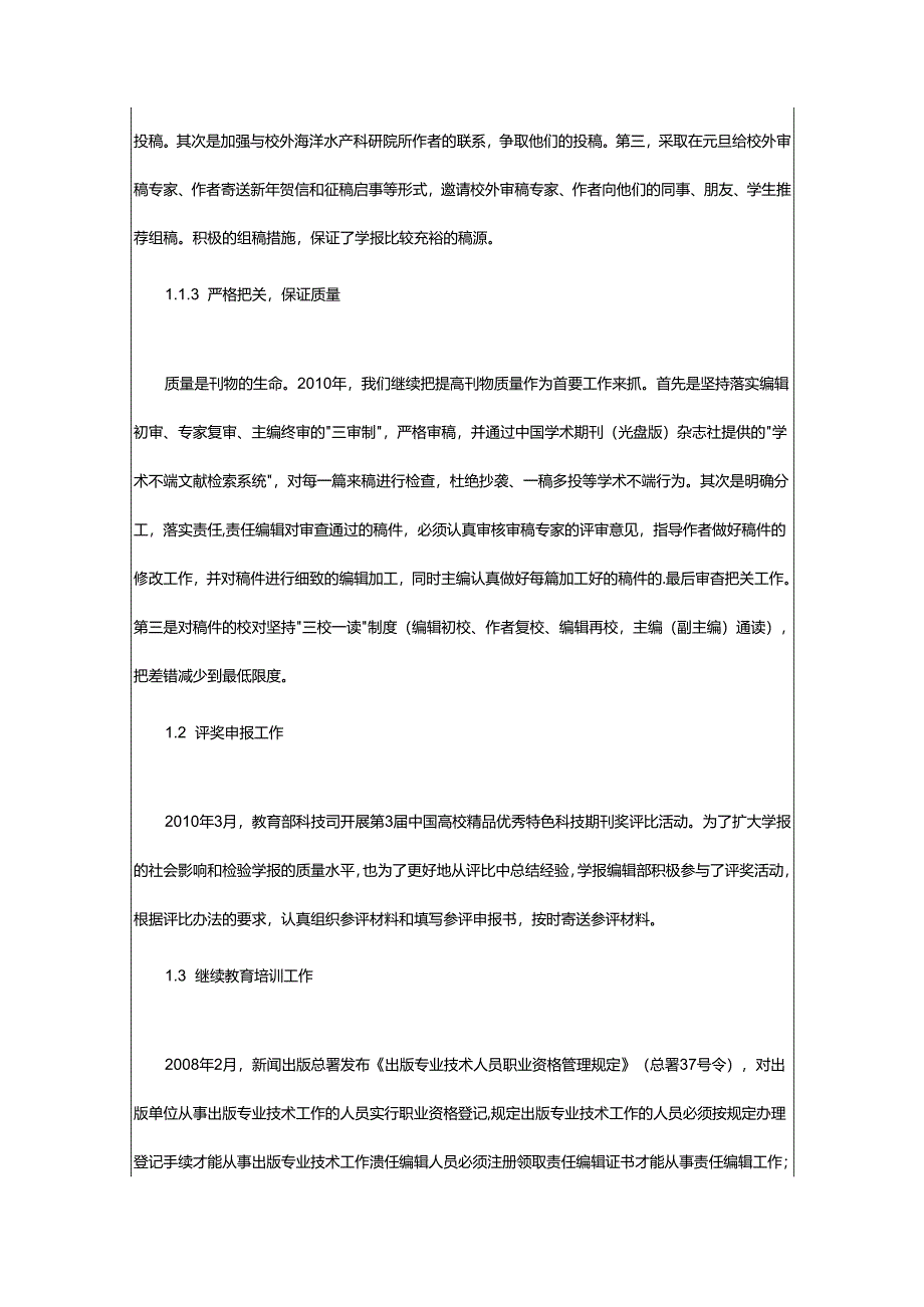 2024年学报编辑部工作总结.docx_第2页