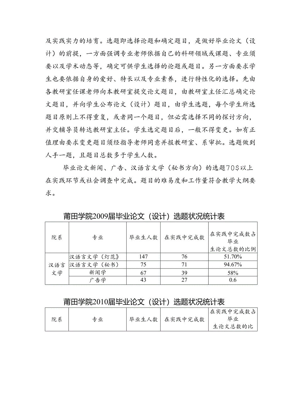 4.3.3-1“毕业论文与综合训练”观测点评建情况综述.docx_第2页