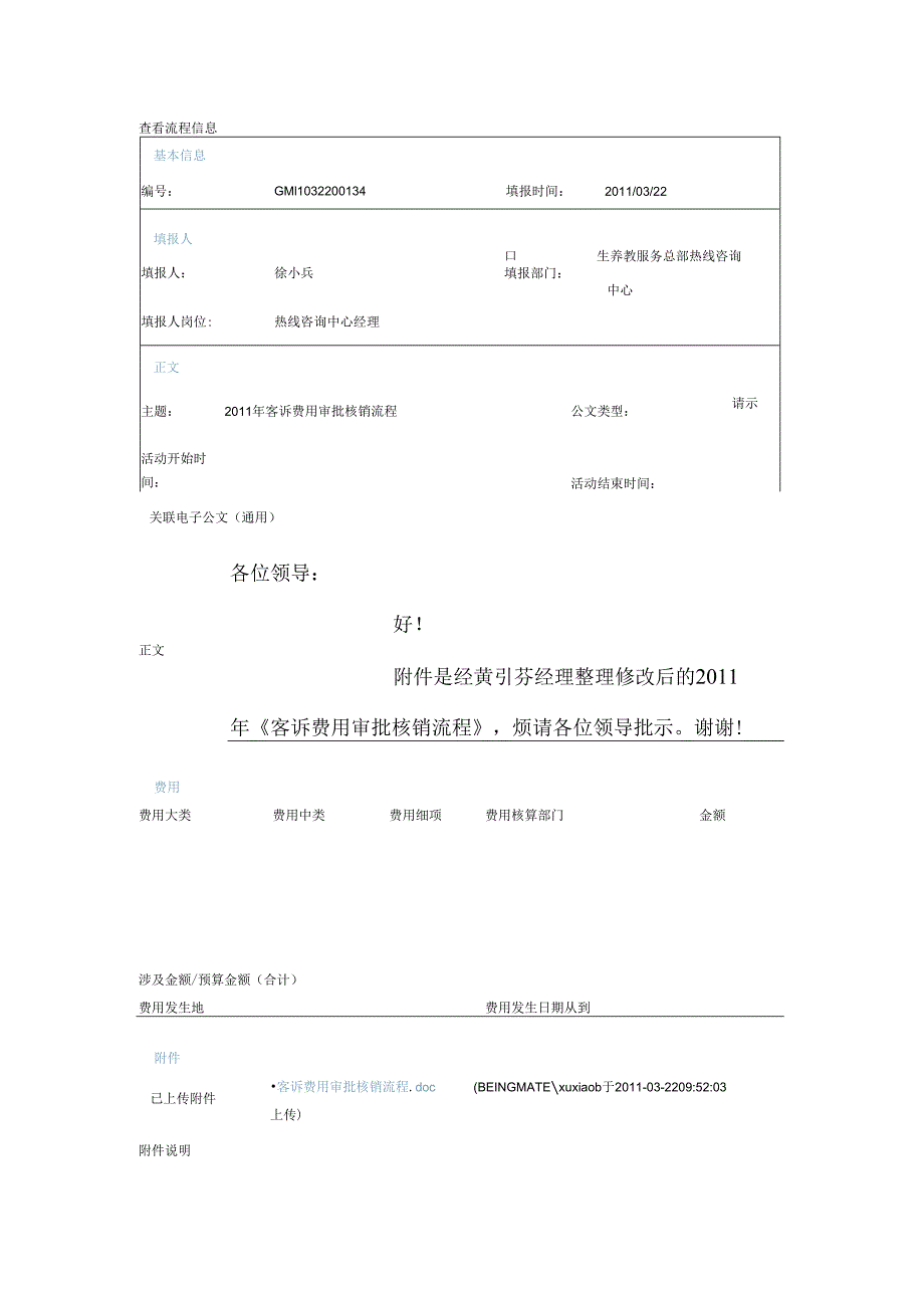 客诉费用审批核销流程企划批准件.docx_第1页