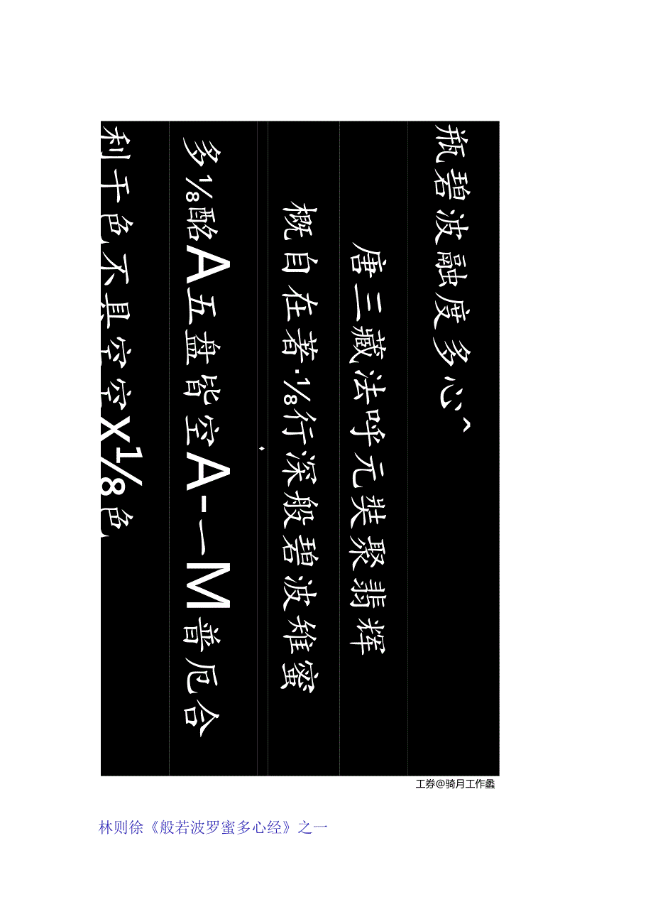 林则徐小楷《般若波罗蜜多心经》赏析.docx_第1页