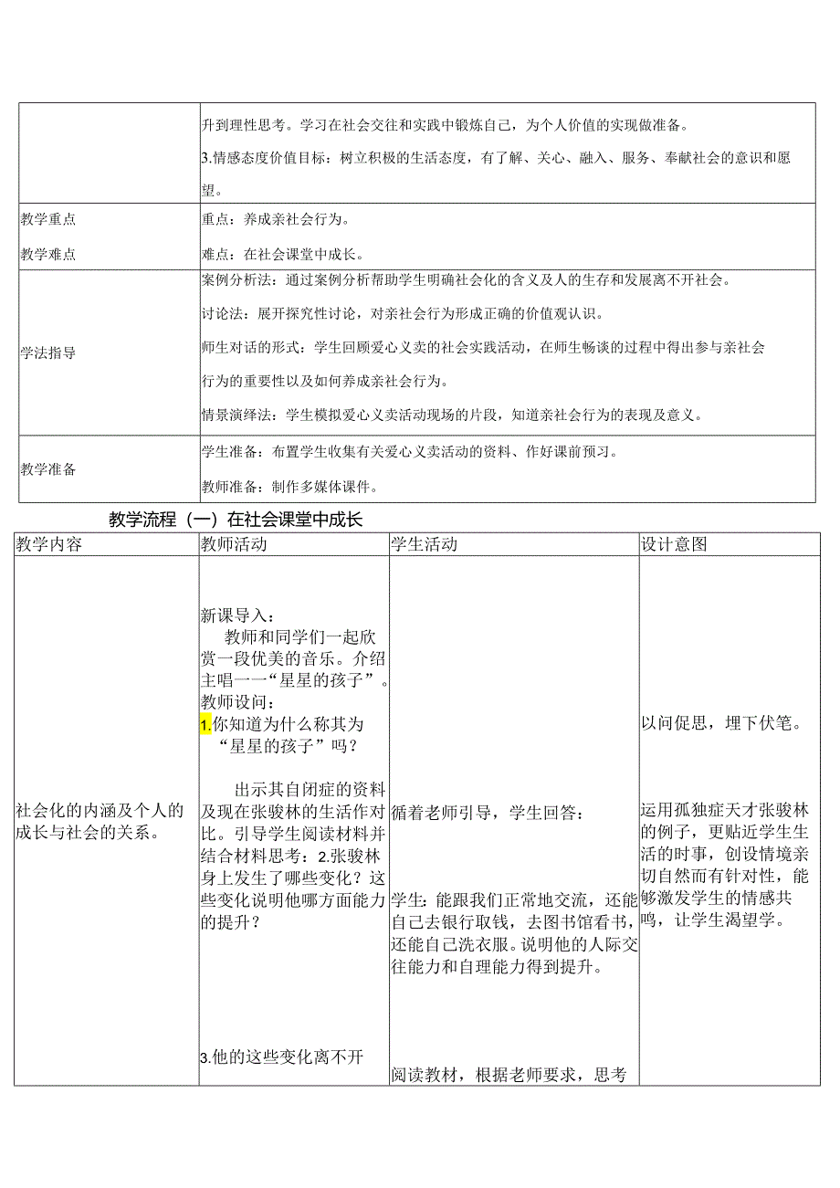 8年级上册道德与法治部编版教案《在社会中成长》.docx_第2页