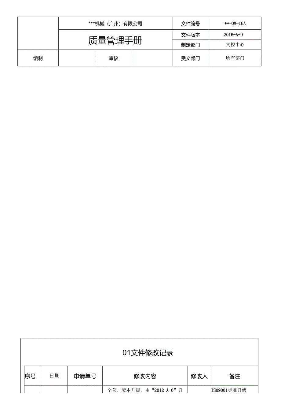 机械公司质量管理手册资料.docx_第3页