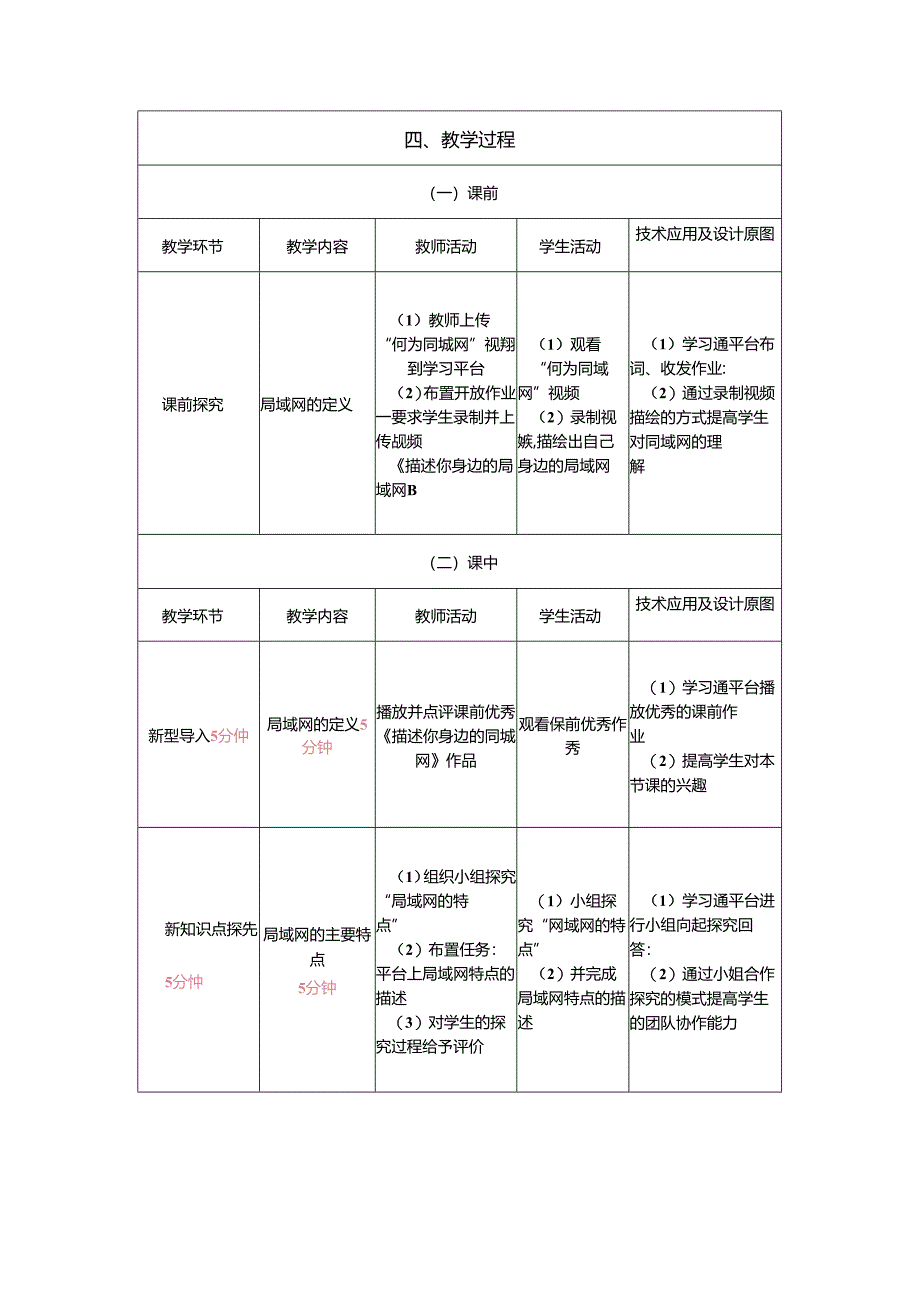 计算机网络技术基础教程 教案-教学设计 单元7.1 局域网概述及CSMACD.docx_第3页